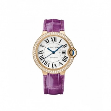 CARTIER Ballon Bleuシリーズのレディース機械式時計 36mm